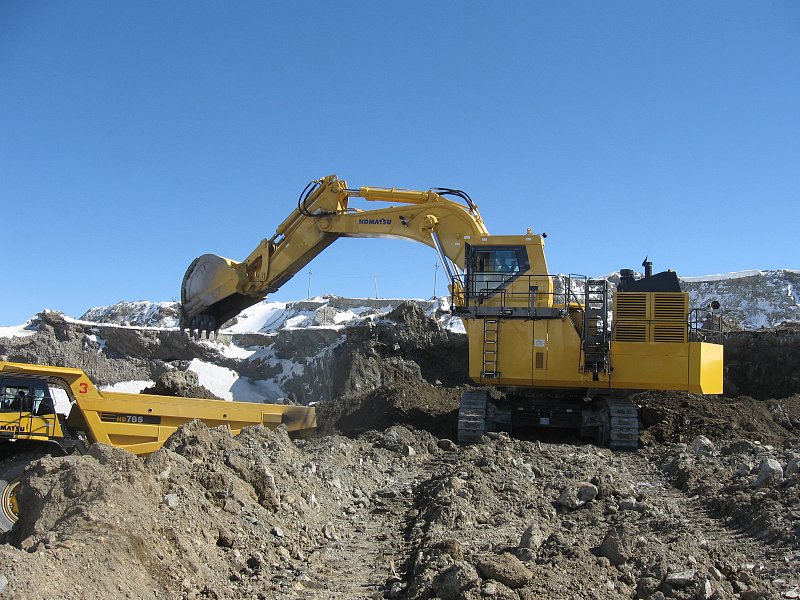 Гусеничный экскаватор Komatsu PC4000-11 (с обратной лопатой)