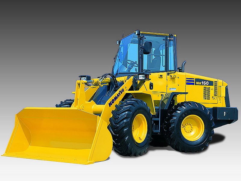 Колесный фронтальный погрузчик Komatsu WA150-6