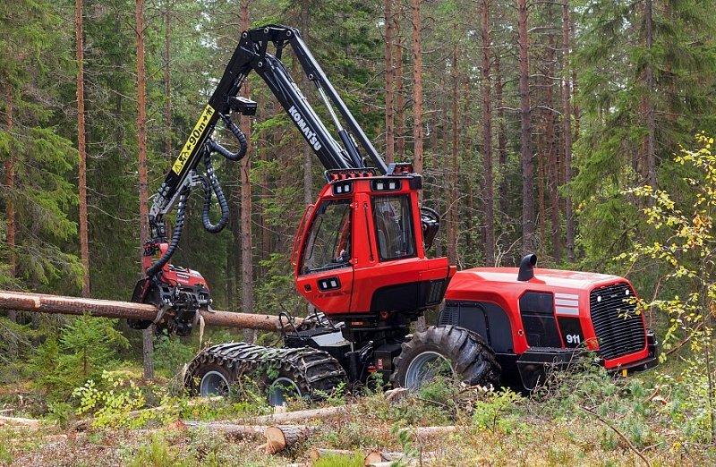 Харвестер  Komatsu Forest 911