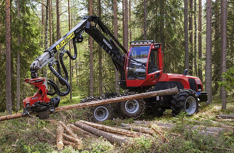 Харвестер  Komatsu Forest 901