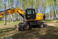 Колесный экскаватор JCB JS200WT2